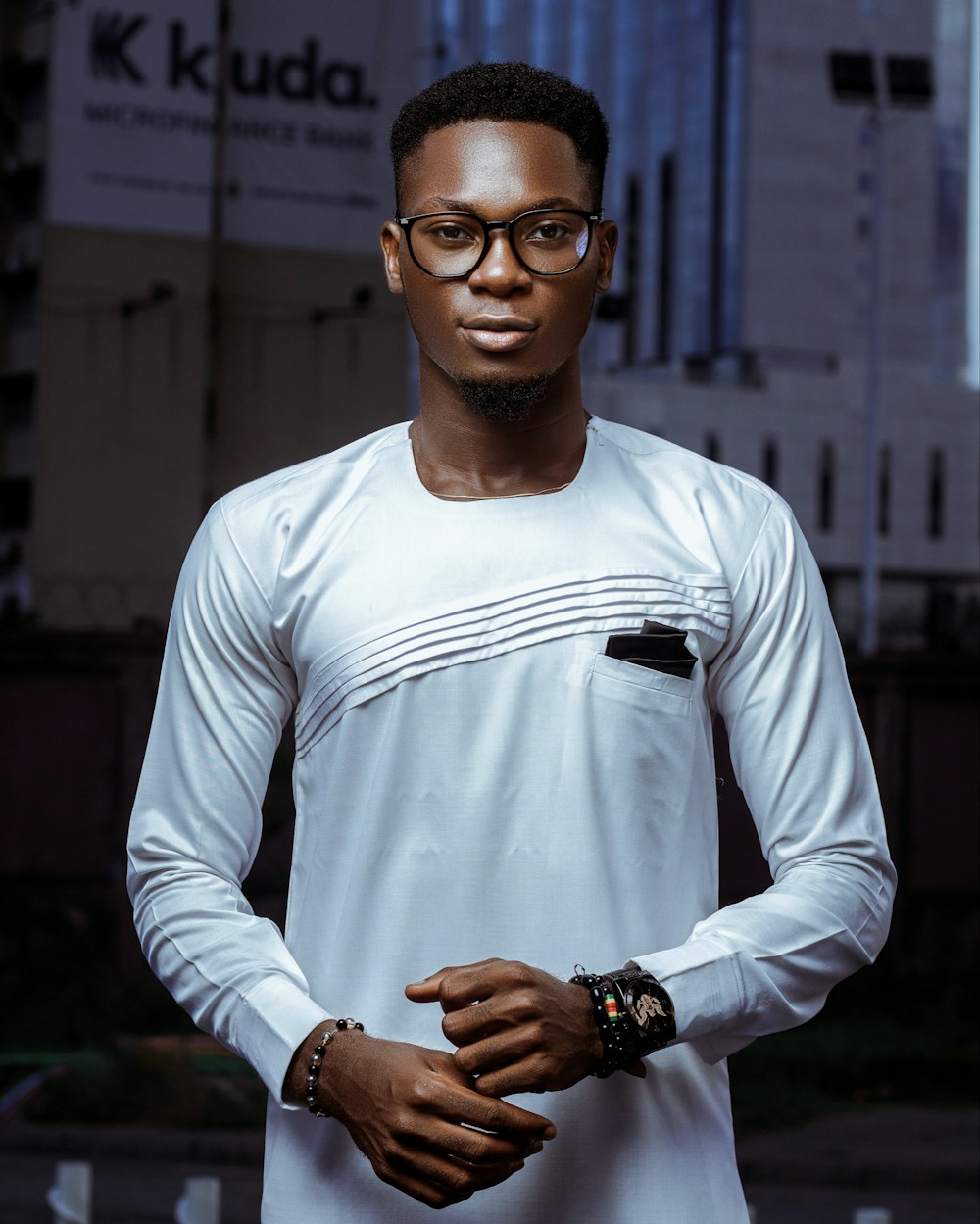 A Nigerian man photographed in Lagos